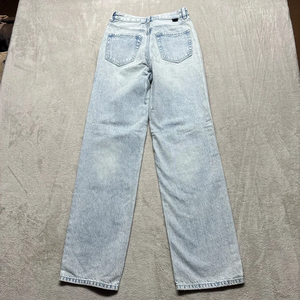 PacSun 90s‎ Boyfriend Jeans Women 26x31 Light Wash High Rise Straight Leg Denim
